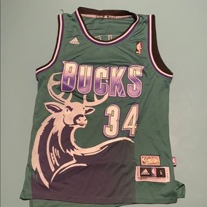 VINTAGE - Ray Allen - #34 - Milwaukee Bucks